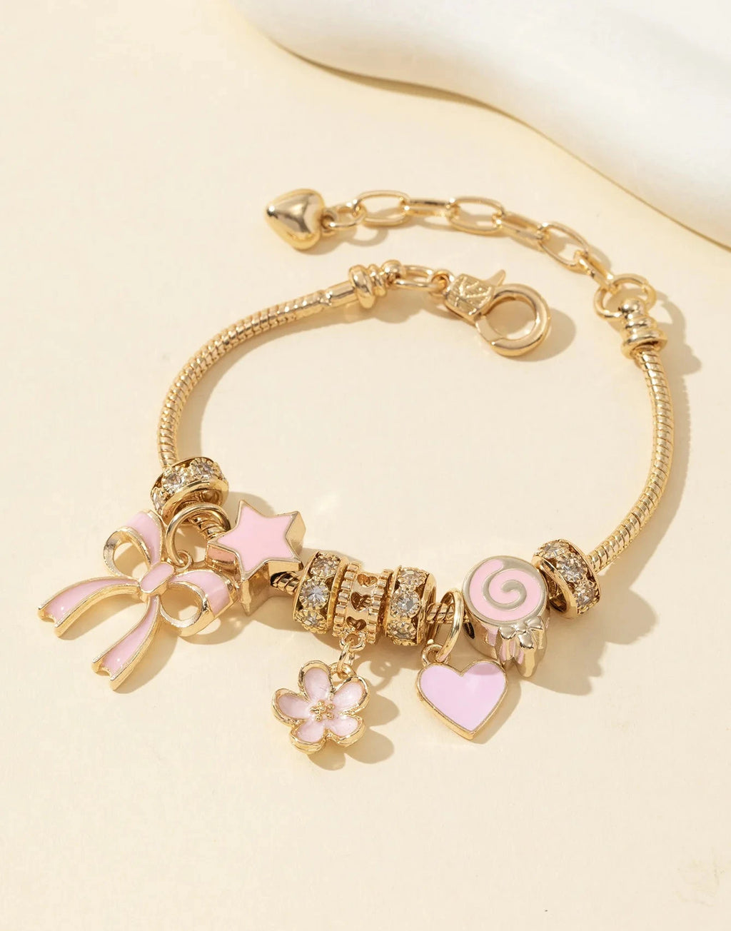 Bracelet Charms Doré