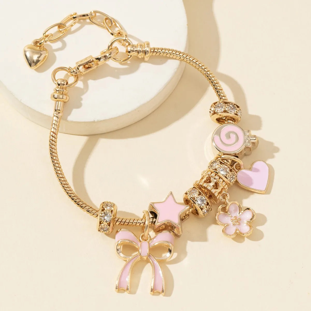 Bracelet Charms Doré