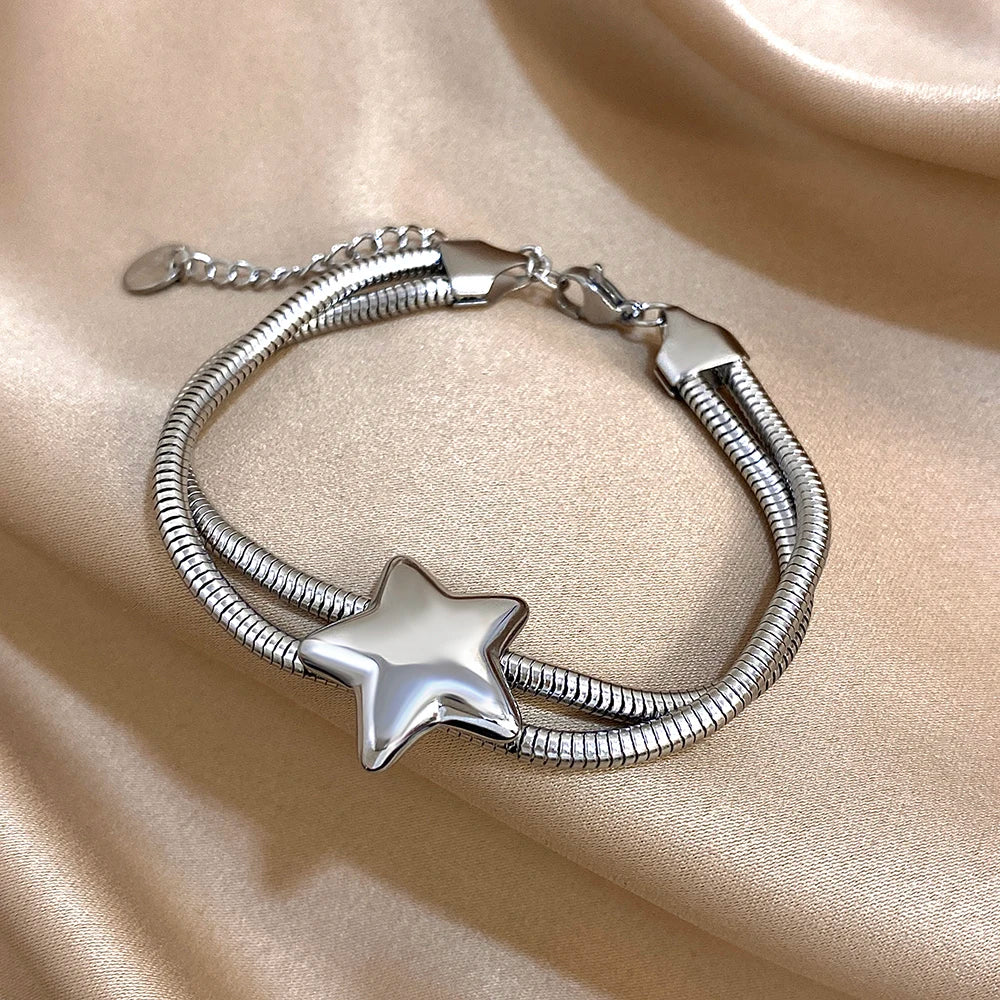 Bracelet Étoile Double Rang