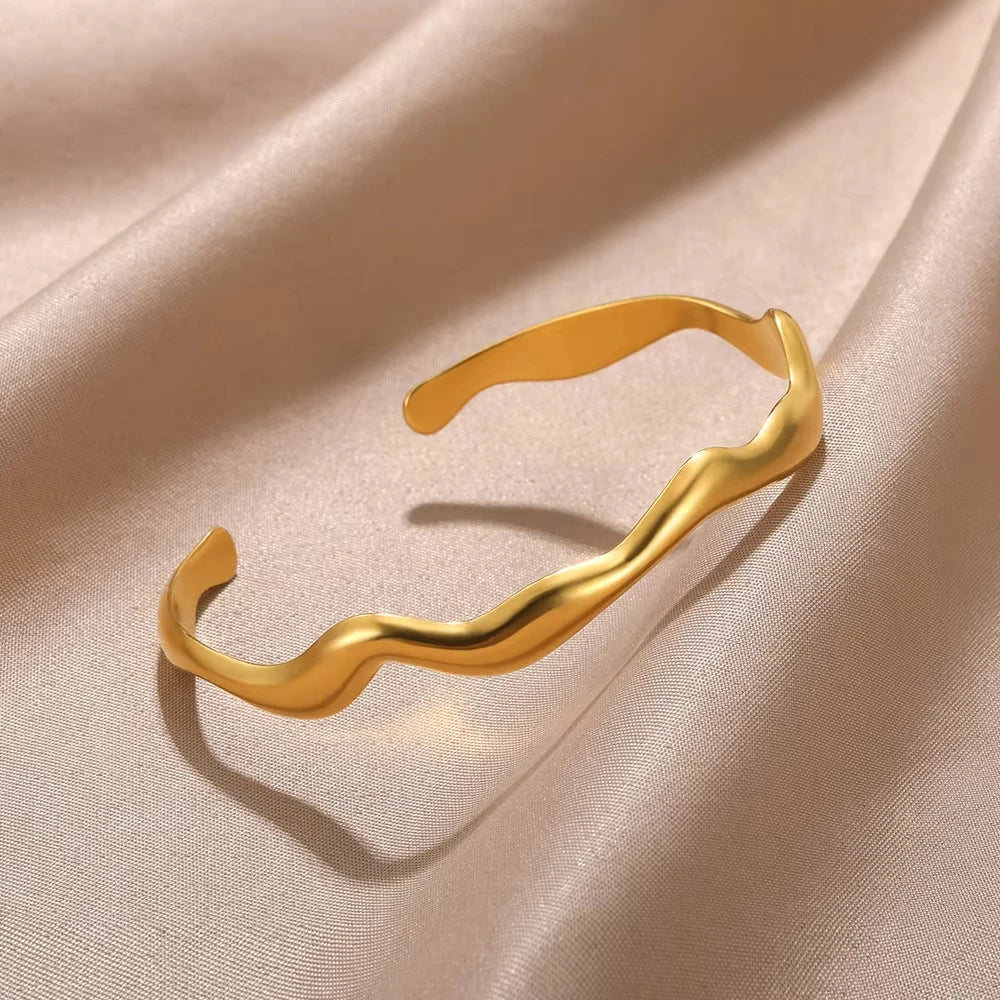 Bracelet Jonc Ondulé