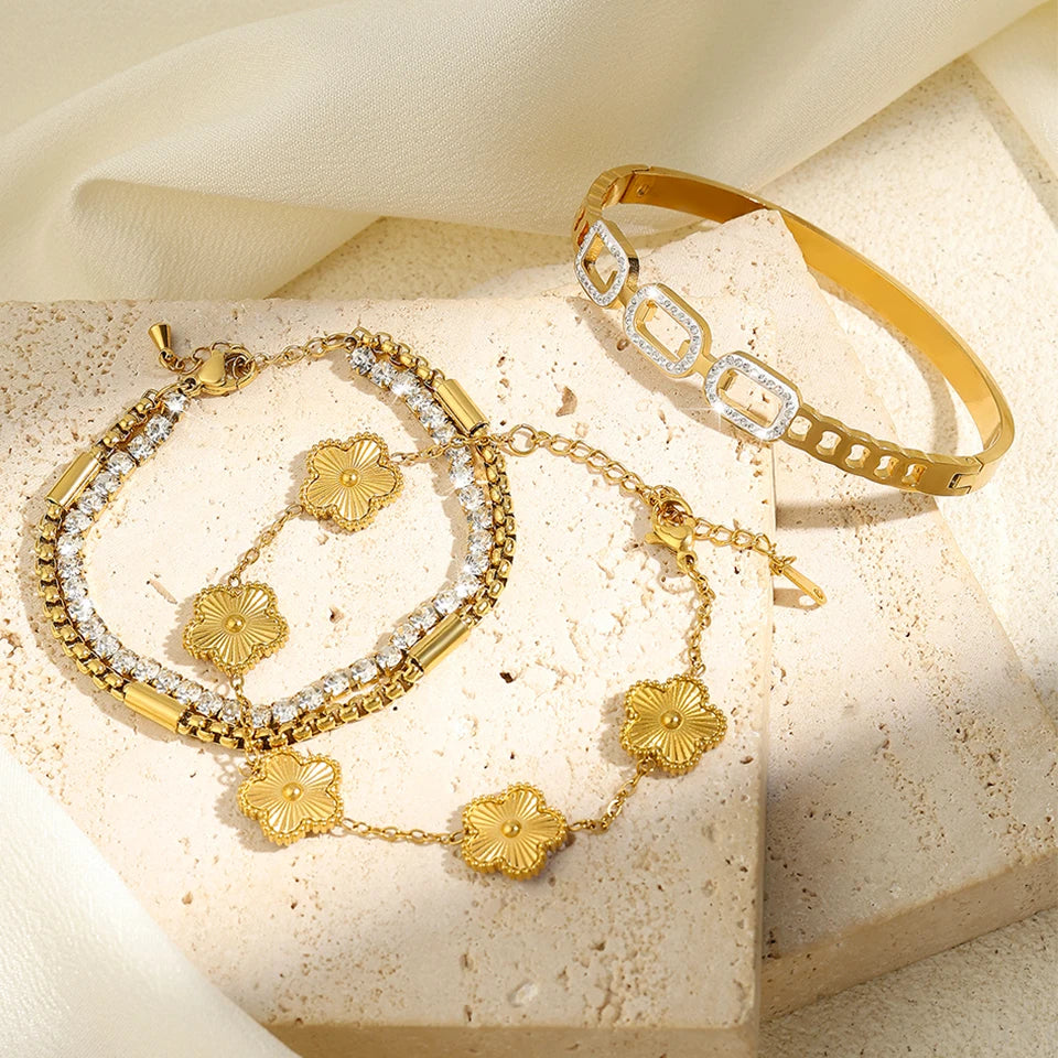 Bracelets Élégance Dorée