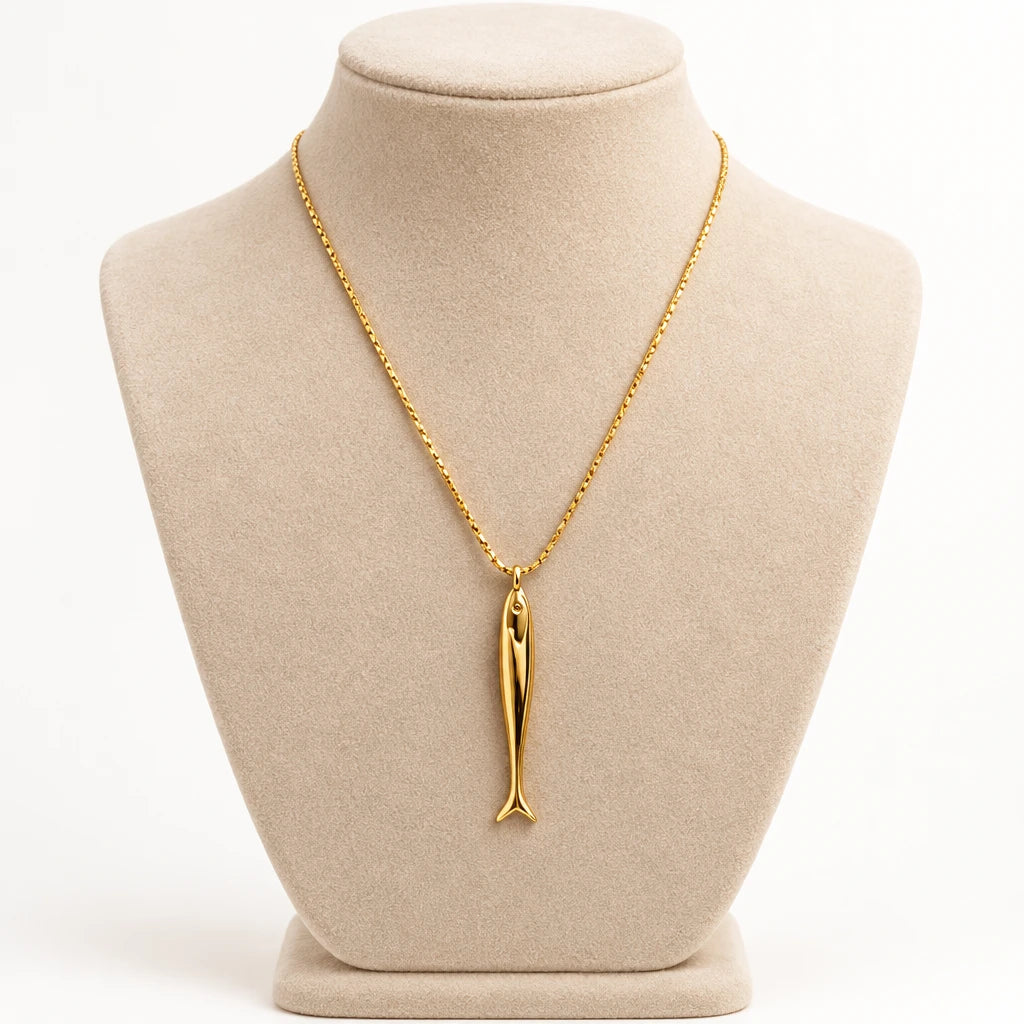 Collier Sautoir Sardine