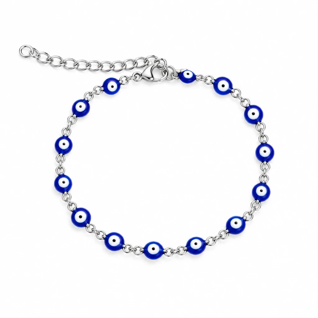 Bracelet Argenté Œil Nazar