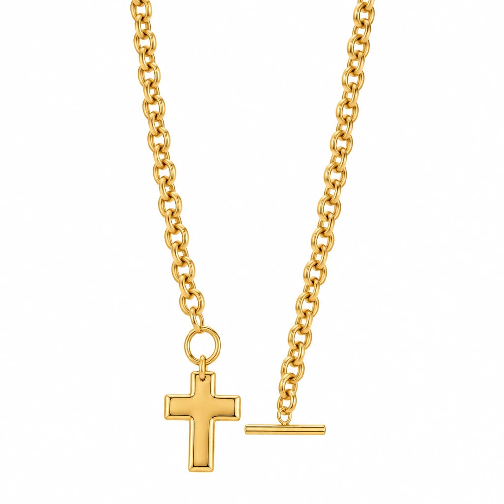 Collier Croix Designer