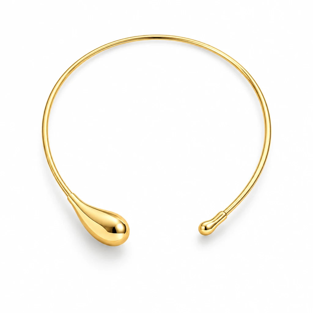 Collier Torque Goute d'Eau