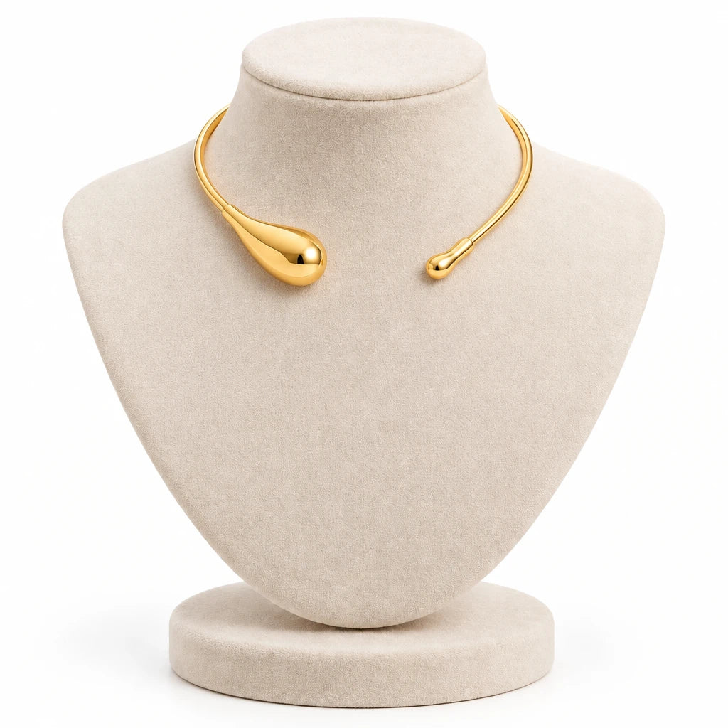 Collier Torque Goute d'Eau