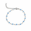 Bracelet Argenté Œil Nazar