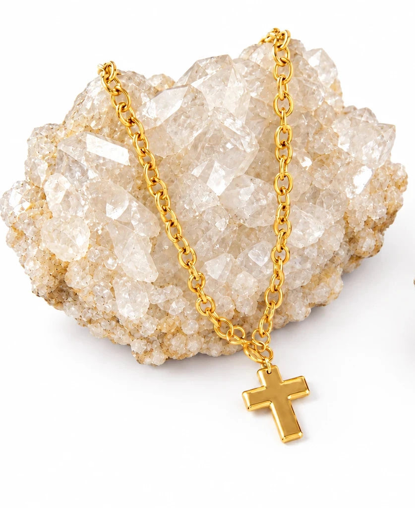 Collier Croix Designer