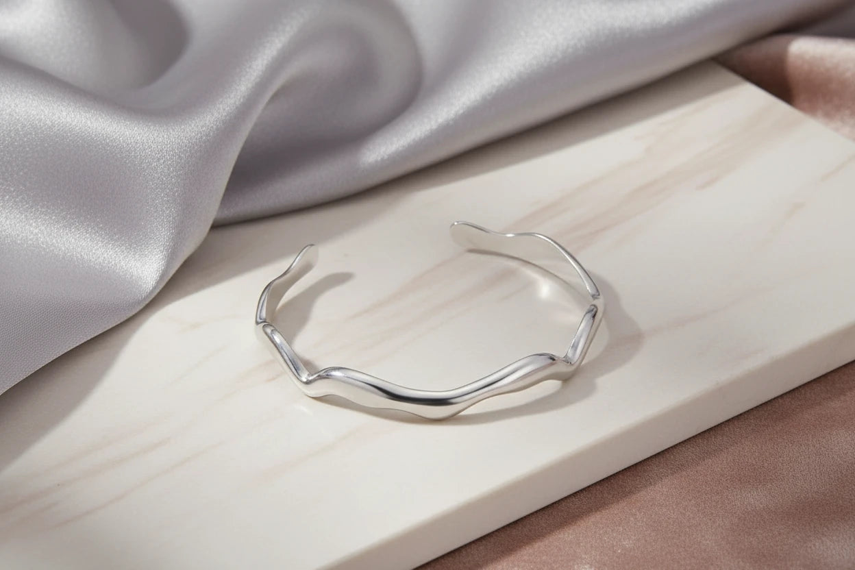 Bracelet Jonc Ondulé