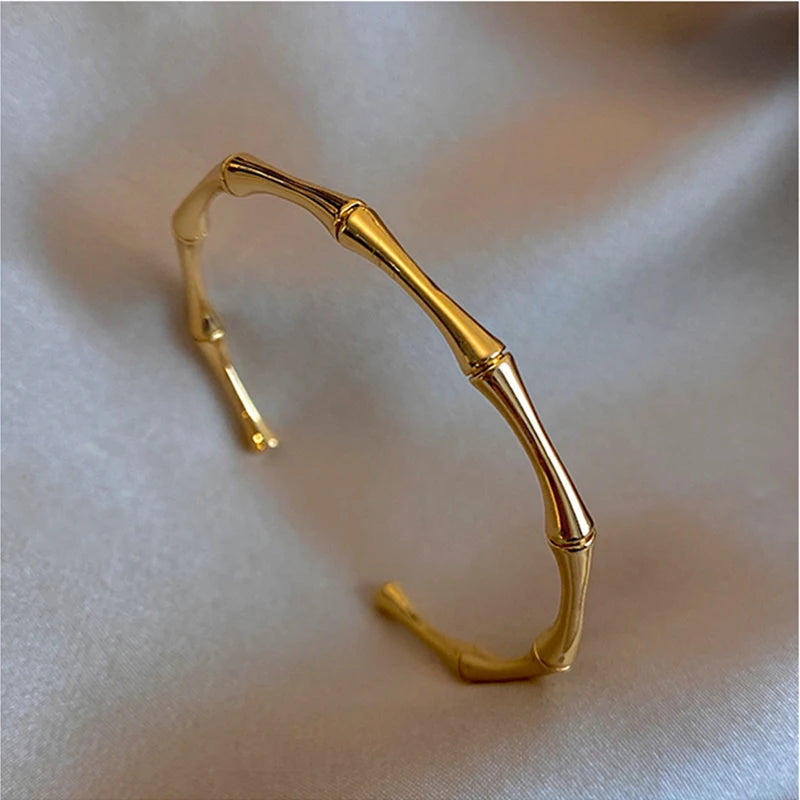 Bracelet Manchette Design Bambou