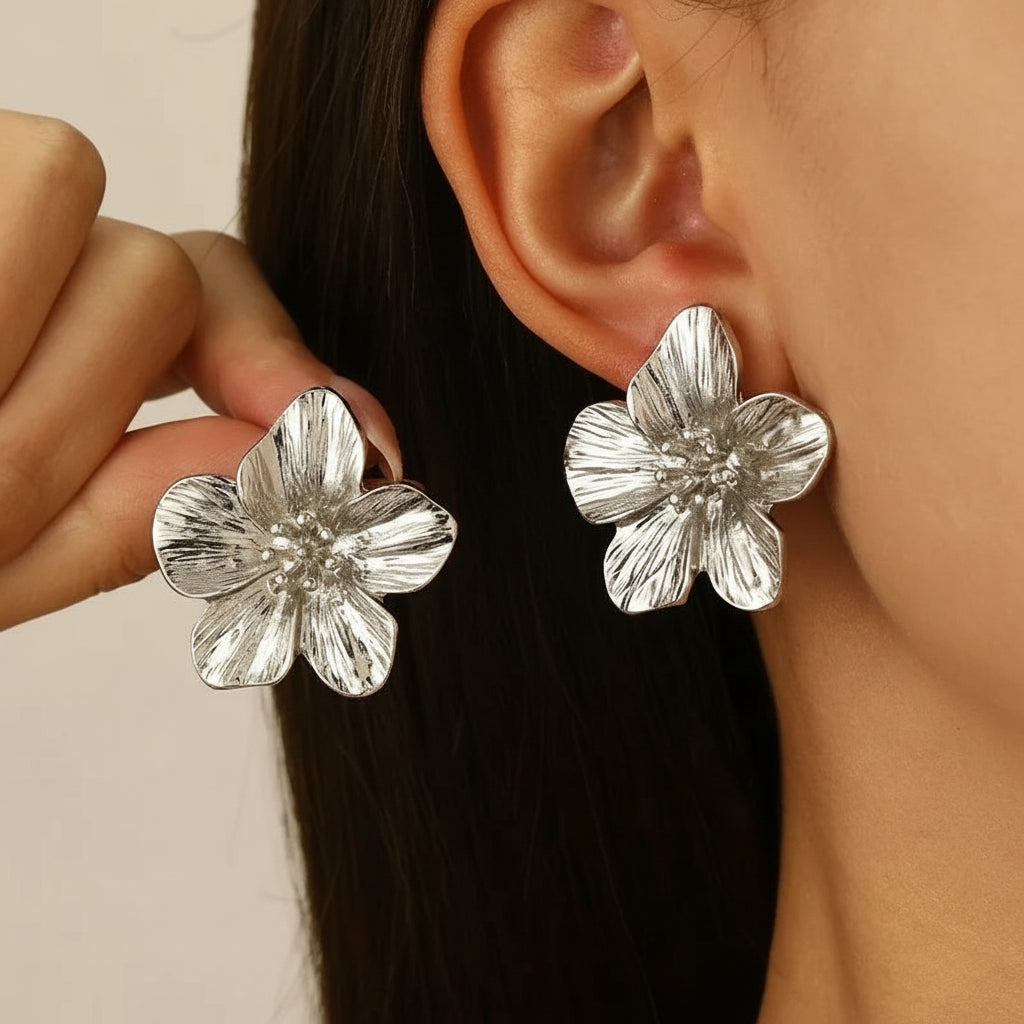 Boucles d’Oreilles Floral