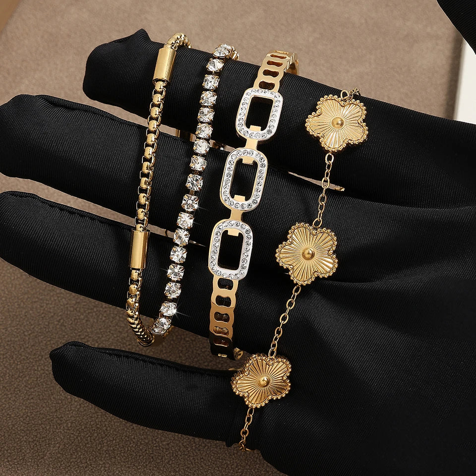 Bracelets Élégance Dorée