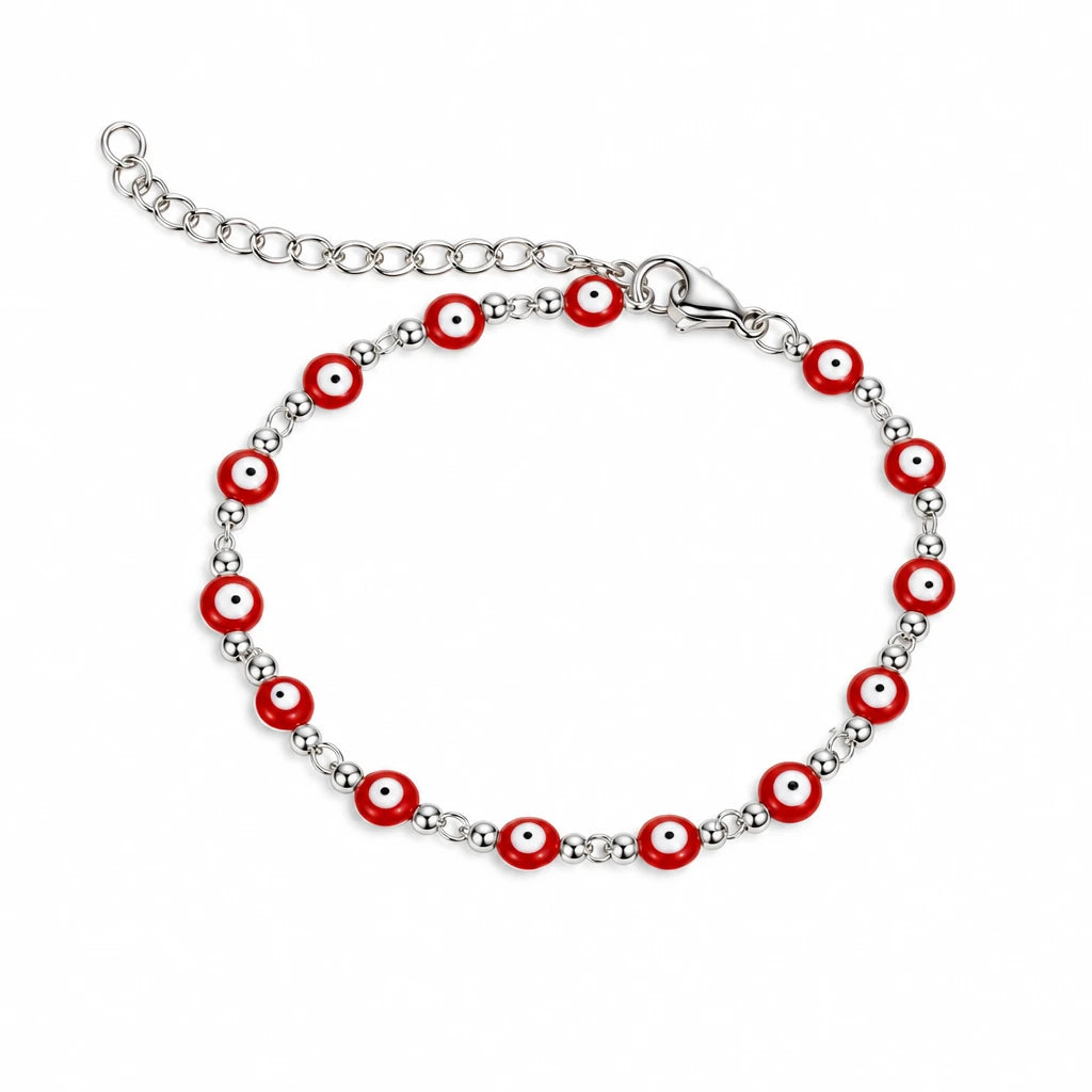 Bracelet Argenté Œil Nazar