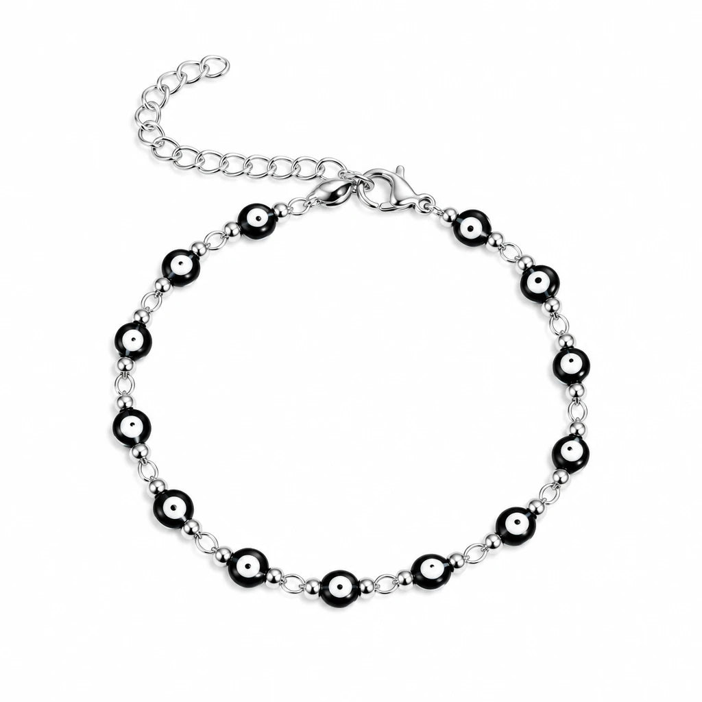 Bracelet Argenté Œil Nazar